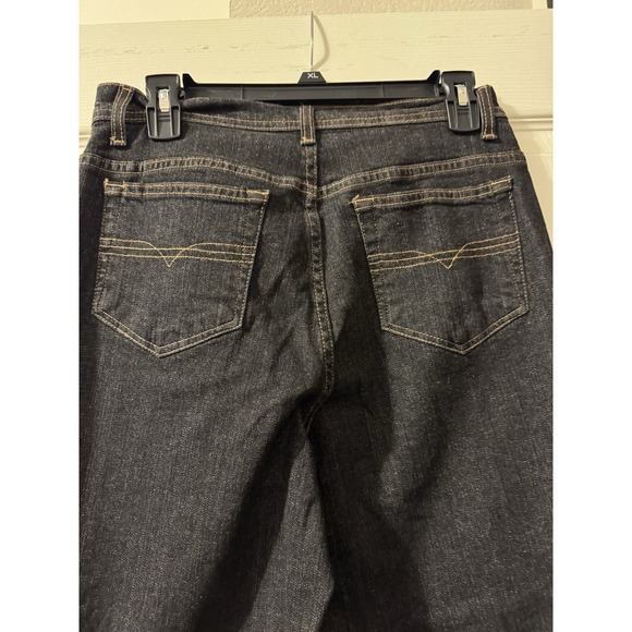 Denim Co Perfect Flex Straight Leg Jeans Petite Size 10P Dark Blue NWT - Picture 4 of 4